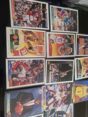 Various NBA Collectible Cards